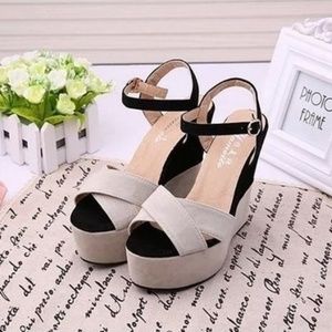 Wedge Sandals Summer Women Open Platform Shoes